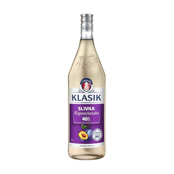 SLIVKA KOPANICIARSKA 40% STN 1L/8KS