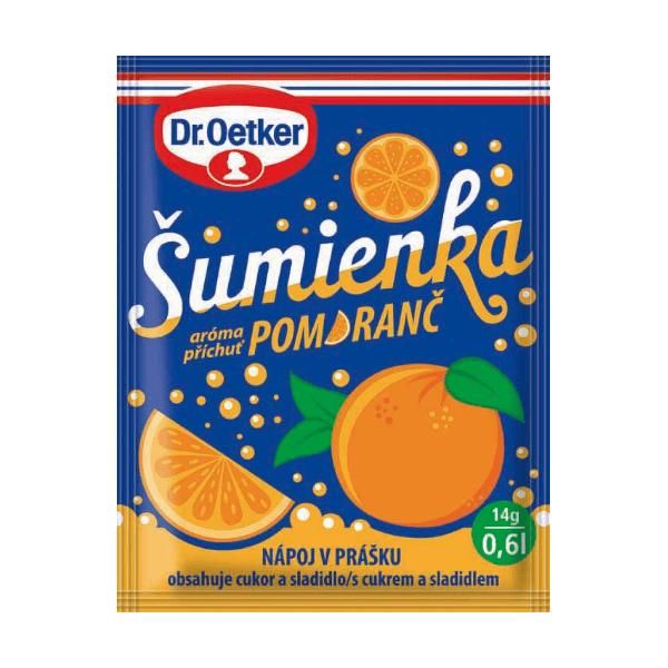 SUMIENKA PIMA POMARANC OETKER 14G/70KS