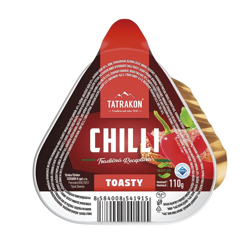 CHILLI TOASTY TATRAKON 110G/18KS