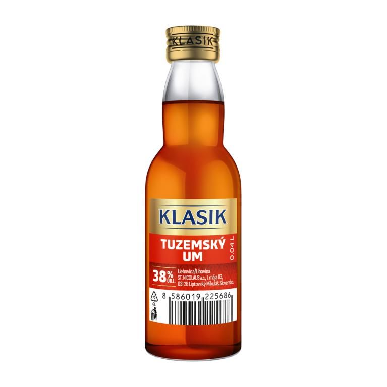 RUM TUZEMSKY 38% STN 0,04L/24KS