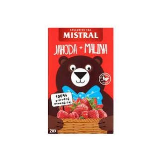 CAJ MISTRAL JAHODA MALINAA 44G/10KS