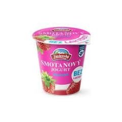 JOGURT ZVOLENSKY SMOT.JAHODOVY BEZ LAKT. 145G/20KS