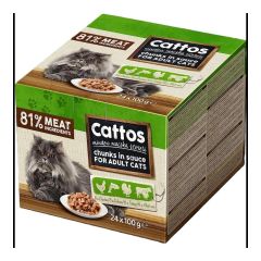KR.MACKA CATTOS MIX 24x100G/1KS