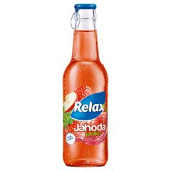 RELAX JAHODA SKLO 0,25L/24KS