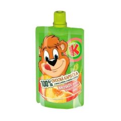 KUBIK 100% BROSKYNA+JABLKO 100G/12KS KUBIK 100% BROSKYNA+JABLKO 100G/12KS