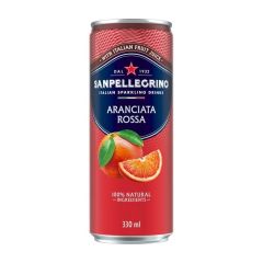 SANPELLEGRINO CERVENY POMARANC 