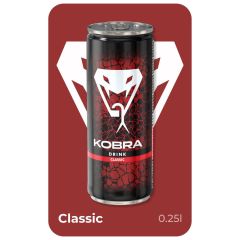 ENERGY DRINK KOBRA CLASSIC 