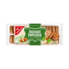 SUS.HASELNUSS DOPPELKEKSE EDEKA 250G/12KS