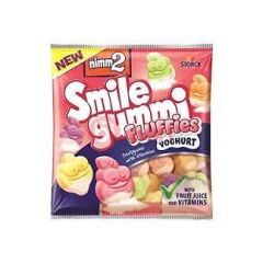CUKRIKY NIMM2 SMILE FLUFFIES YOGURT 90G/24KS