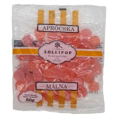 CUK.APROCSKA MALINA LOLLIPOP 80G/28KS