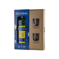BECHEROVKA 38% 0,7L + 2 POHARIKY /6KS