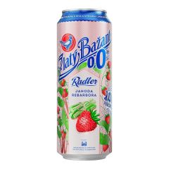 PIVO ZB RADLER NEALK. JAHODA A REBARBORA 0.5L/24KS