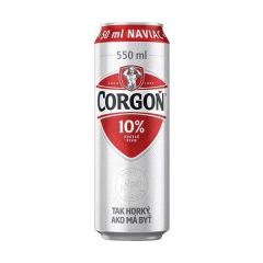 PIVO CORGON 10% PLECH 