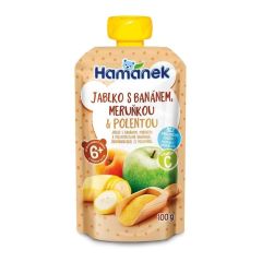 VYZIVA DETSKA HAMANEK JABL.BAN.MARH.POLENTA 100G/8KS