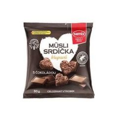 MUSLI SRDIECKA COKOLADOVE SEMIX 50G/15KS