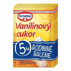 VANILINOVY CUKOR 5KS OETKER 100G/36KS VANILINOVY CUKOR 5KS OETKER 100G/36KS
