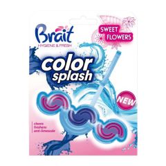 WC BLOK BRAIT SWEET FLOWERS 45G/32KS