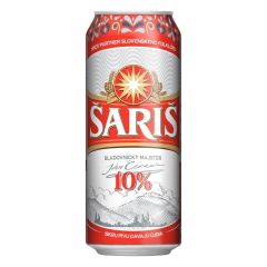 PIVO SARIS 10% PLECH 