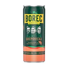 BOROVICKA BOREC GREPOVICKA 6% PLECH 250ML/12KS