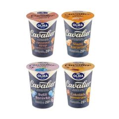 JOGURT CAVALIER 4 PRICHUTE OLMA 140G/20KS JOGURT CAVALIER 4 PRICHUTE OLMA 140G/20KS
