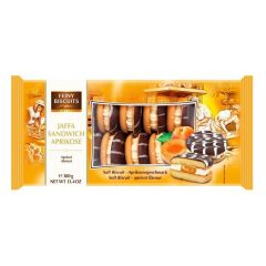 C.P.JAFFA SANDWICH APRICOT FEINY 380G/9KS