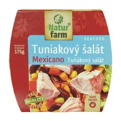 TUNIAK SALAT MEXICANO NATURFARM 175G/12KS