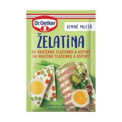 ZELATINA NA VAJECNU TLACENKU A ASPIK OETKER 20G/40KS