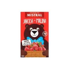 CAJ MISTRAL JAHODA MALINAA 44G/10KS