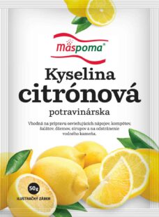 KYSELINA CITRONOVA MASPOMA 50G/30KS