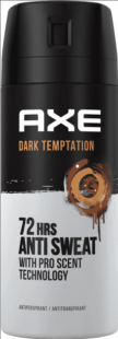 DEO AXE DARK TEMPTATION 150ML/6KS