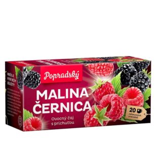 CAJ POPRAD MALINA+CERNICA 40G/14KS