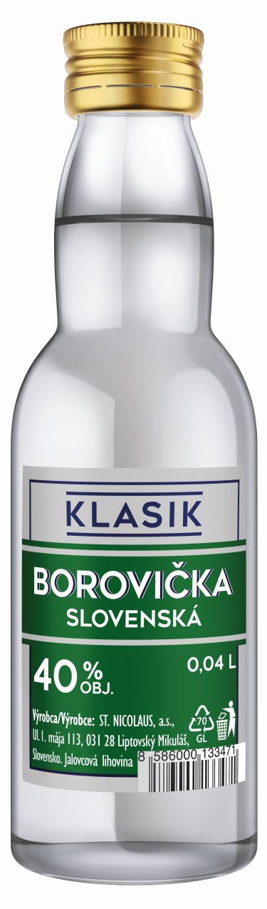 BOROVICKA SLOVENSKA 40% STN 0,04L/24KS