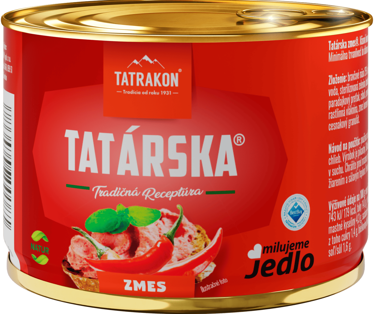 TATARSKA ZMES TATRAKON 190G/10KS