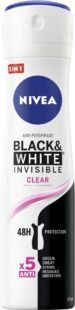 DEO NIVEA INV.BLACK&WHITE 150ML/6KS