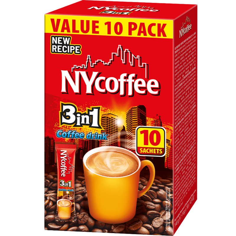 KAVA NY COFFEE 3V1 10X14G/10