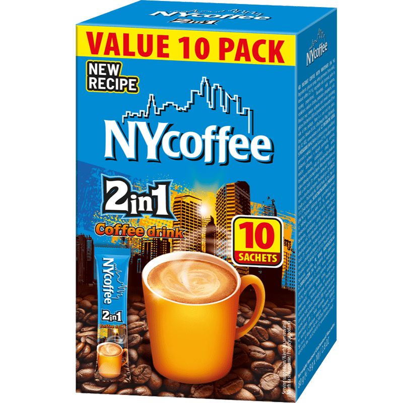 KAVA NY COFFEE 2V1 10X10G/10